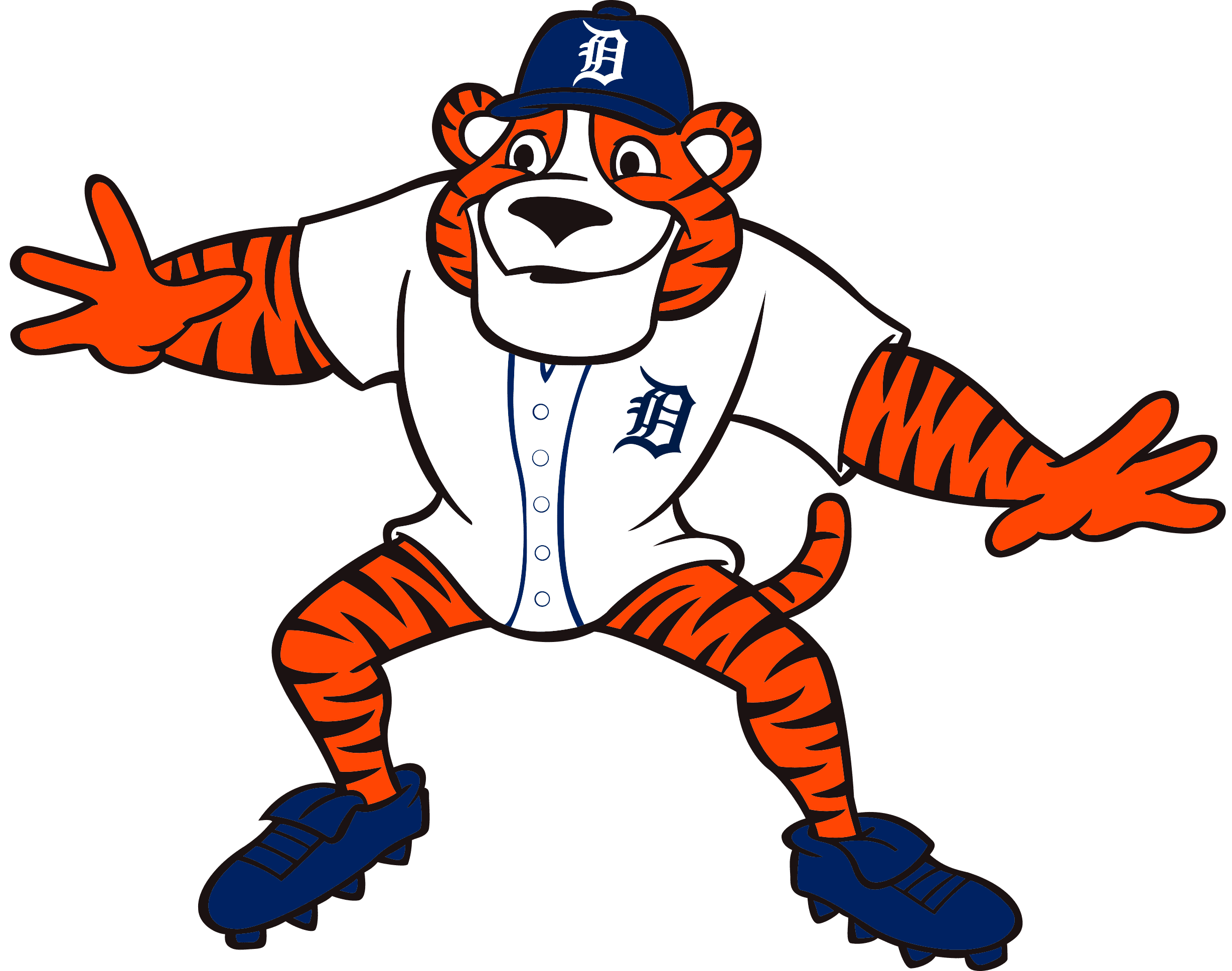 Download Paws Cap With A Detroit Tigers Logo Wallpaper