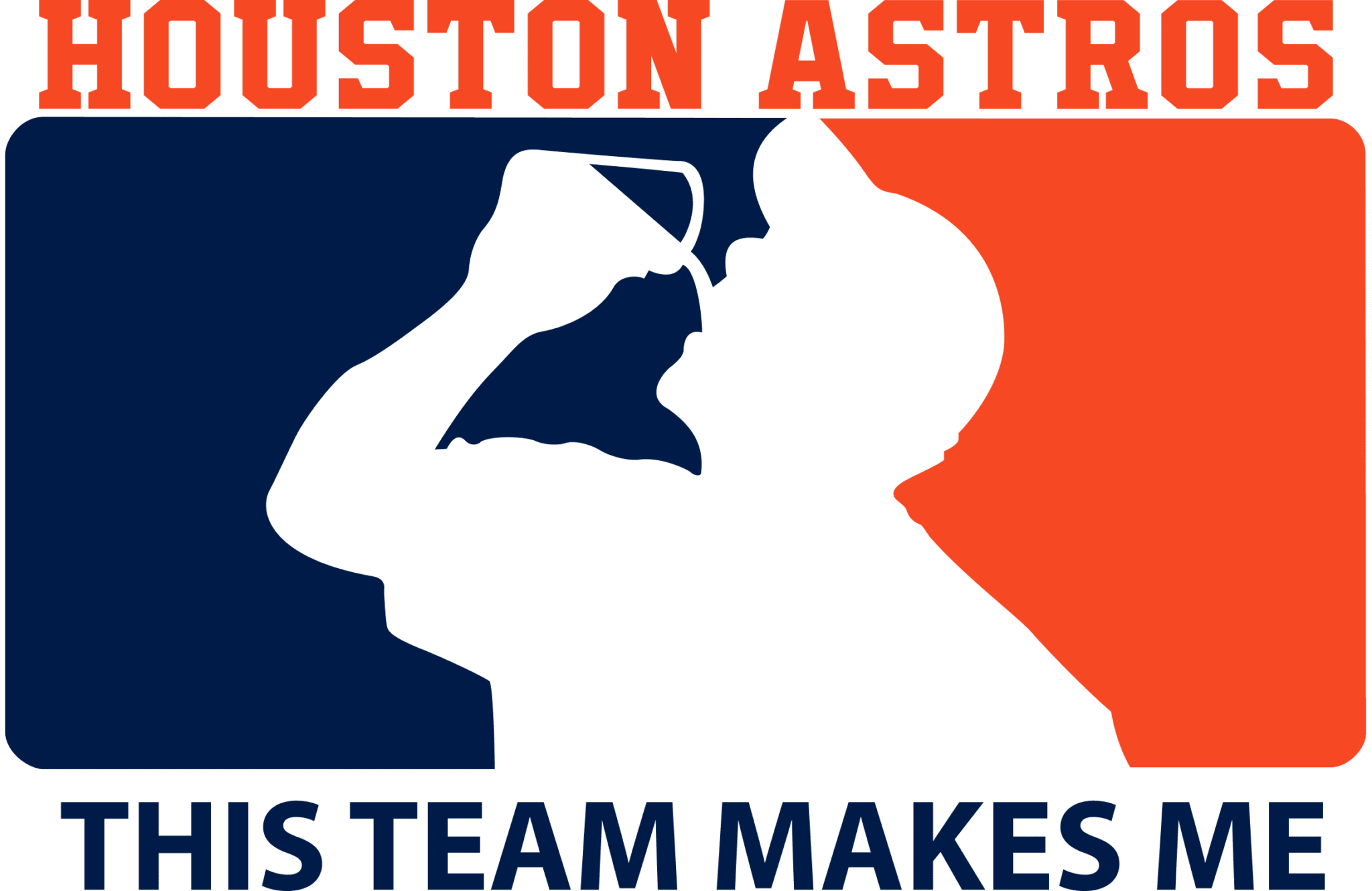 MLB Logo Houston Astros, Houston Astros SVG, Vector Houston Astros ...