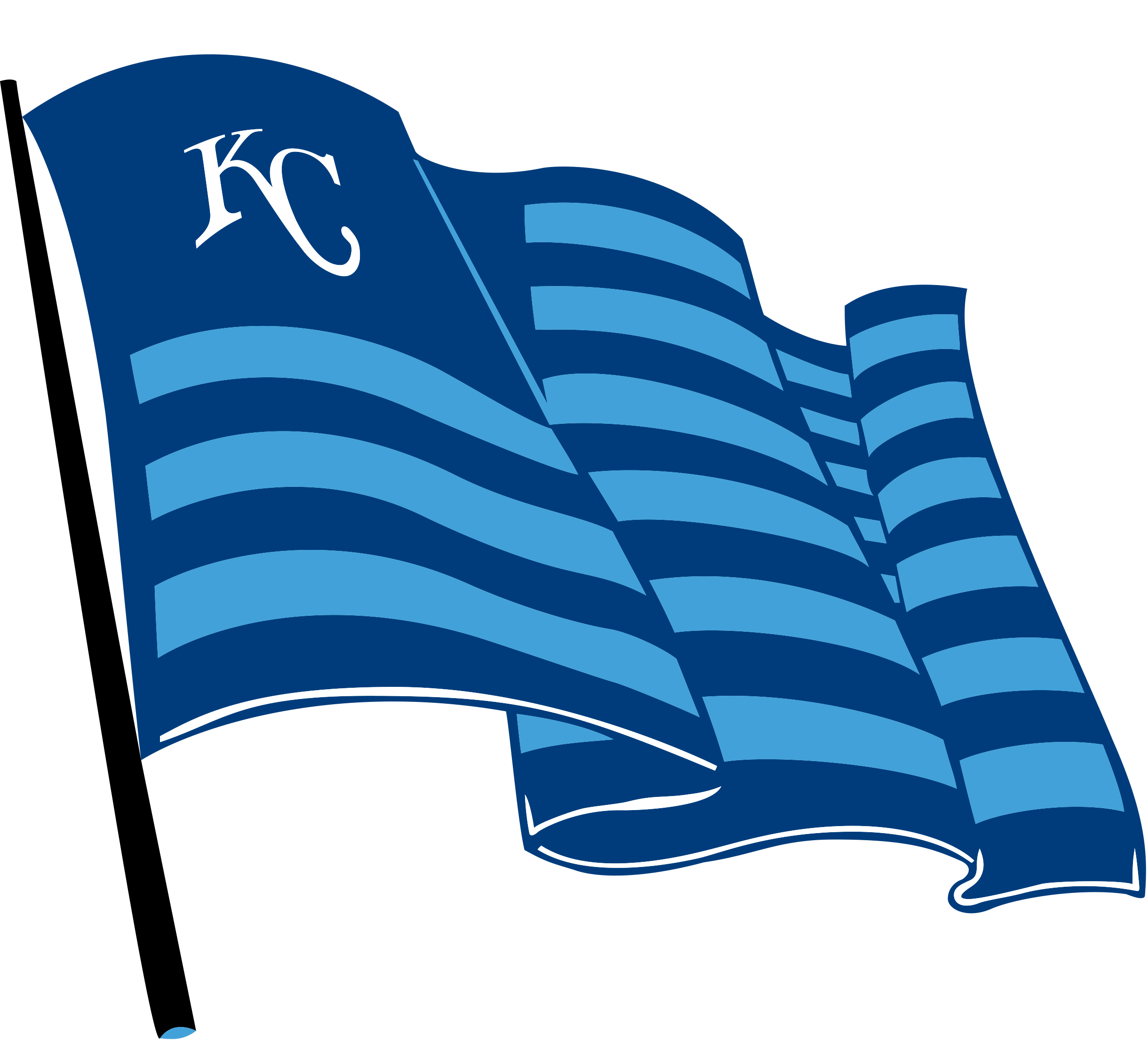 Kansas City Baseball EPS, Royals SVG