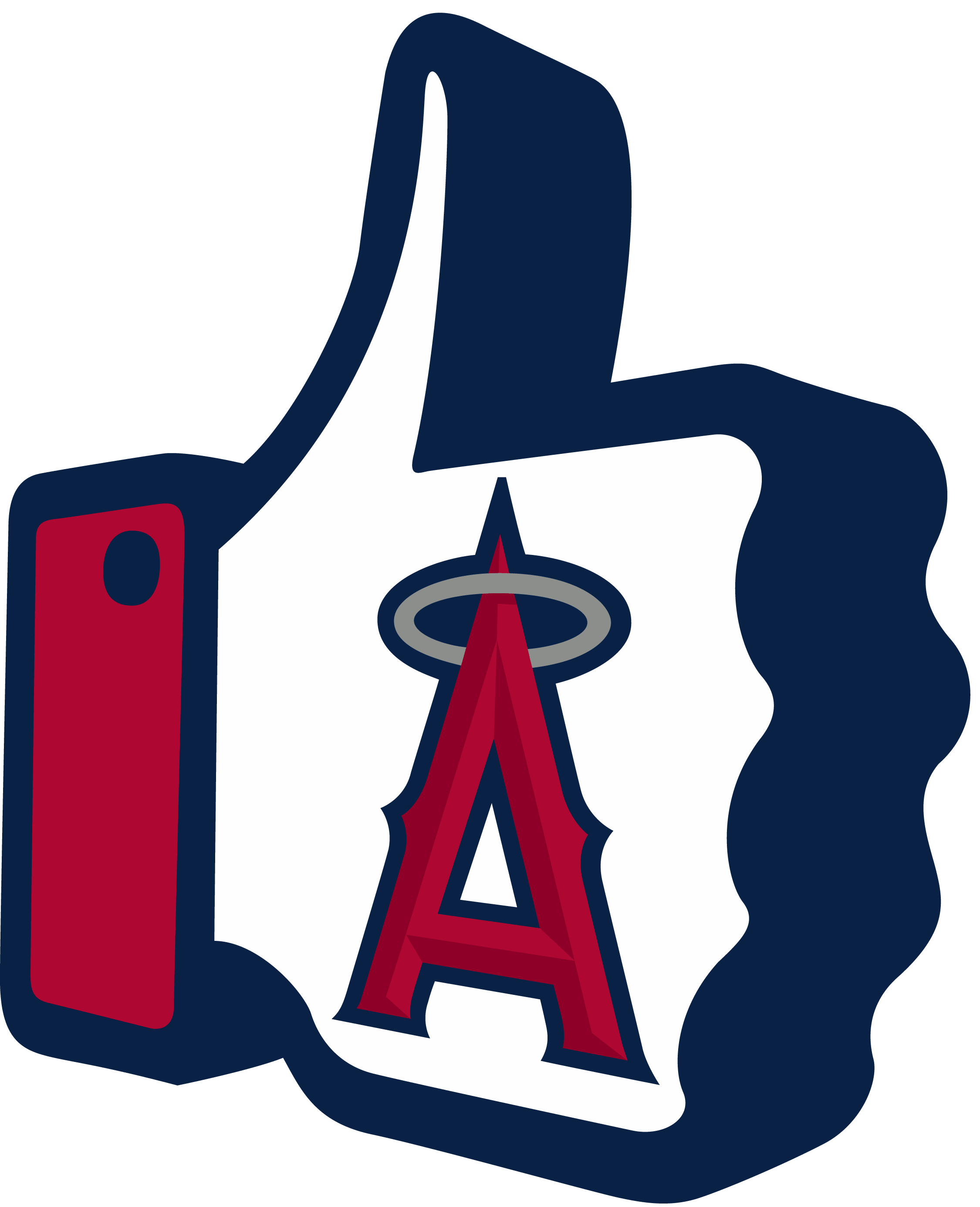 MLB Los Angeles Angels SVG, SVG Files For Silhouette, Los Angeles