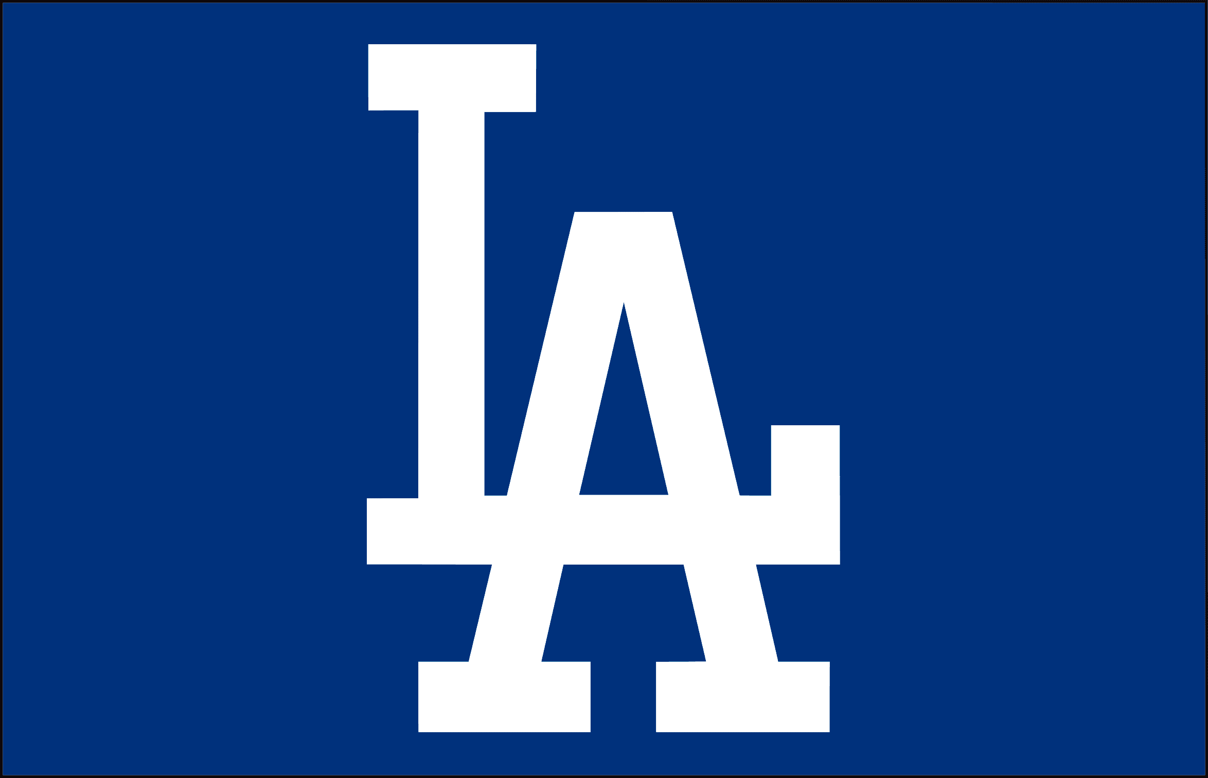 Baseball Los Angeles Dodgers Jersey MLB Clip Art, PNG, 2866x2862px