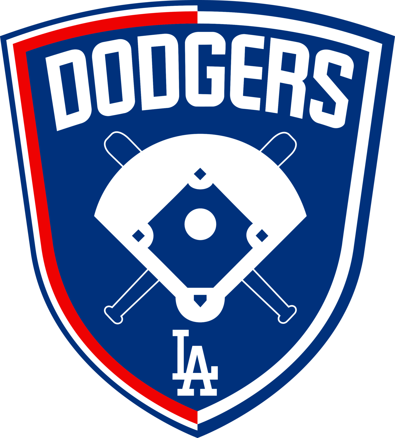 MLB Logo Los Angeles Dodgers, Los Angeles Dodgers SVG, Vector Los ...