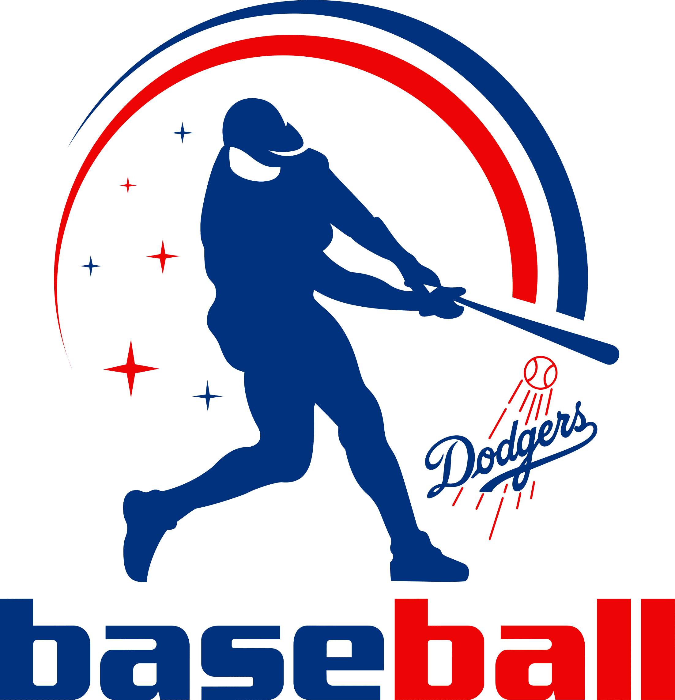 Los Angeles Dodgers Team Svg, Dxf, Eps, Png, Clipart, Silhouette and  Cutfiles