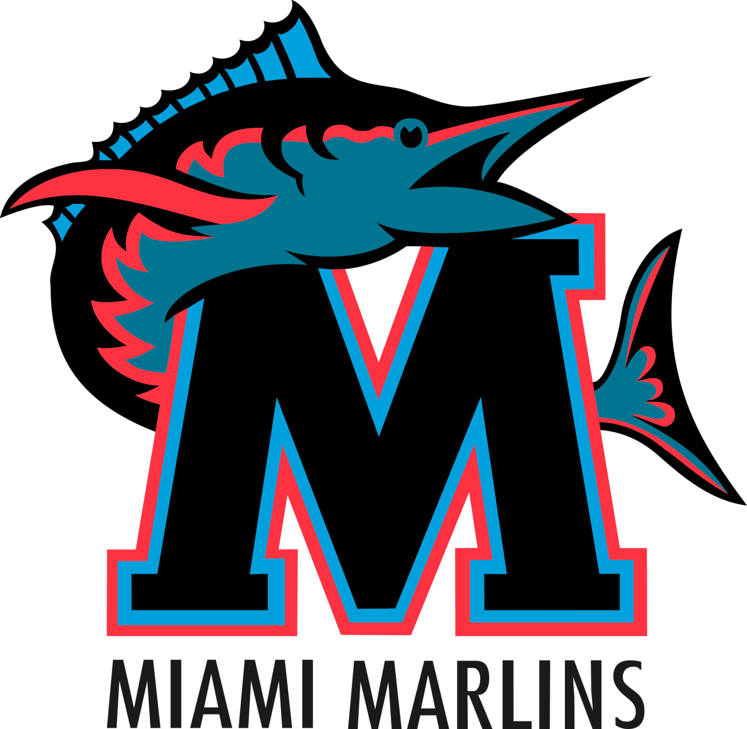 Mlb Logo Miami Marlins Miami Marlins Svg Vector Miami Marlins Clipart