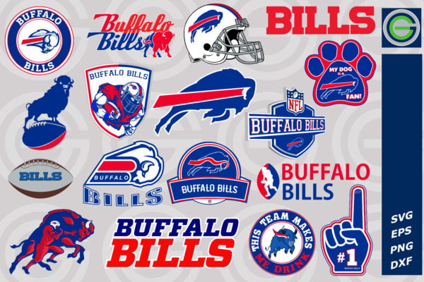 NFL Buffalo Bills SVG, SVG Files For Silhouette, Buffalo Bills Files ...