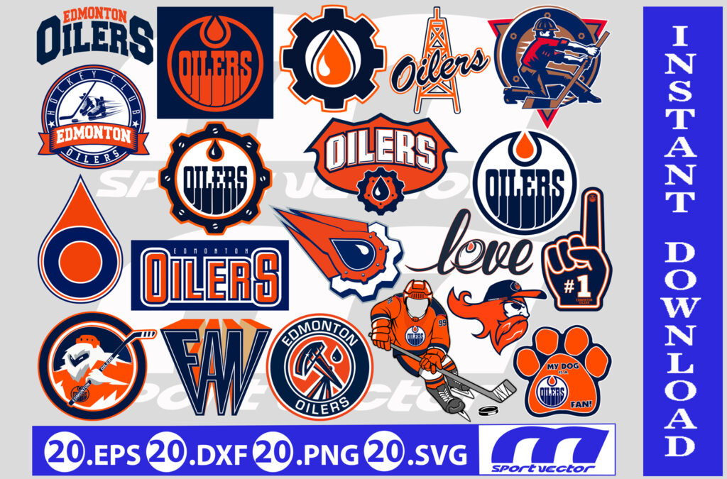 new banner gravectory edmonton oilers NHL Edmonton Oilers, Edmonton Oilers SVG Vector, Edmonton Oilers Clipart, Edmonton Oilers Ice Hockey Kit SVG, DXF, PNG, EPS Instant download NHL-Files for silhouette, files for clipping.