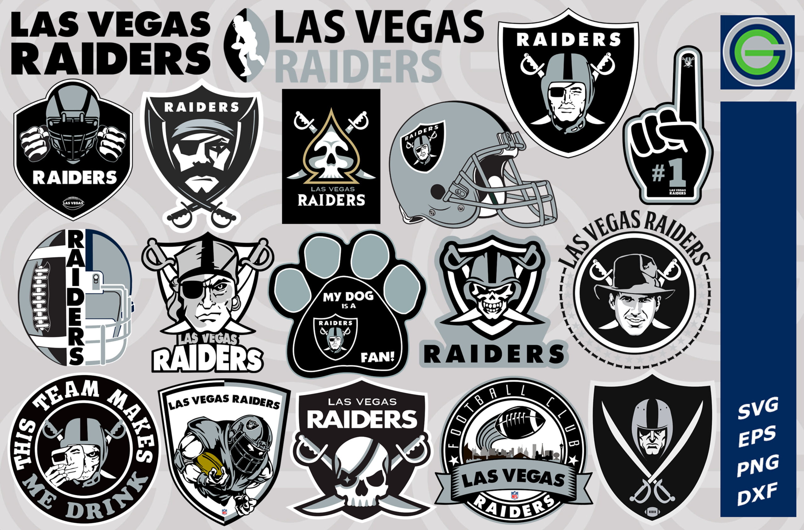 Las Vegas Raiders Logo SVG, in City SVG, Raiders SVg, Las-Vegas