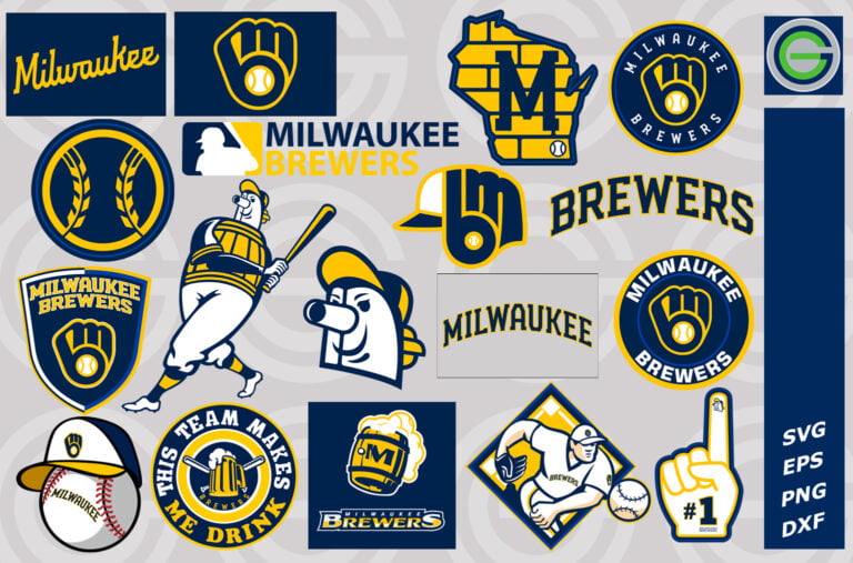 Mlb Milwaukee Brewers Svg, Svg Files For Silhouette, Milwaukee Brewers 