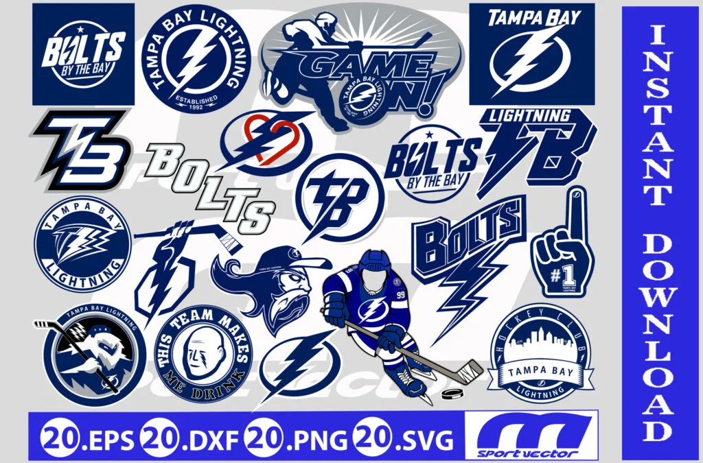 new banner gravectory tampa bay lightning NHL Tampa Bay Lightning, Tampa Bay Lightning SVG Vector, Tampa Bay Lightning Clipart, Tampa Bay Lightning Ice Hockey Kit SVG, DXF, PNG, EPS Instant download NHL-Files for silhouette, files for clipping.