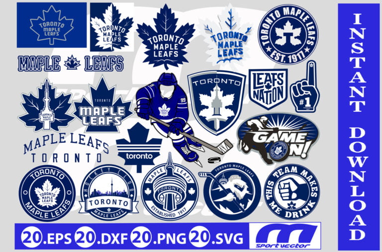 Nhl Toronto Maple Leafs, Toronto Maple Leafs Svg Vector, Toronto Maple 