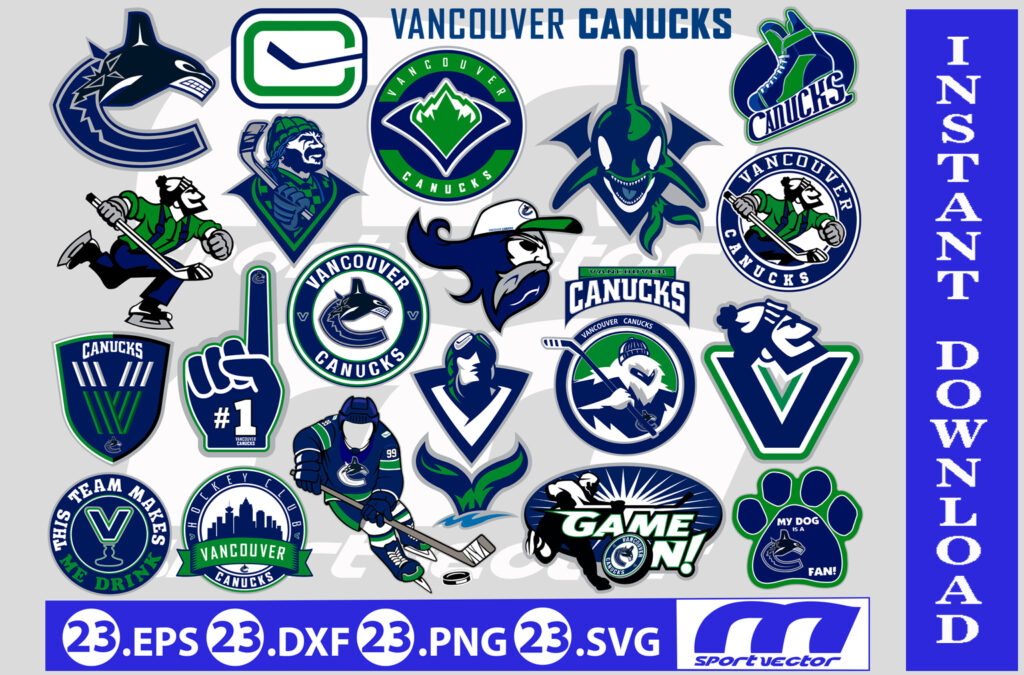 new banner gravectory vancouver canucks NHL Vancouver Canucks, Vancouver Canucks SVG Vector, Vancouver Canucks Clipart, Vancouver Canucks Ice Hockey Kit SVG, DXF, PNG, EPS Instant download NHL-Files for silhouette, files for clipping.