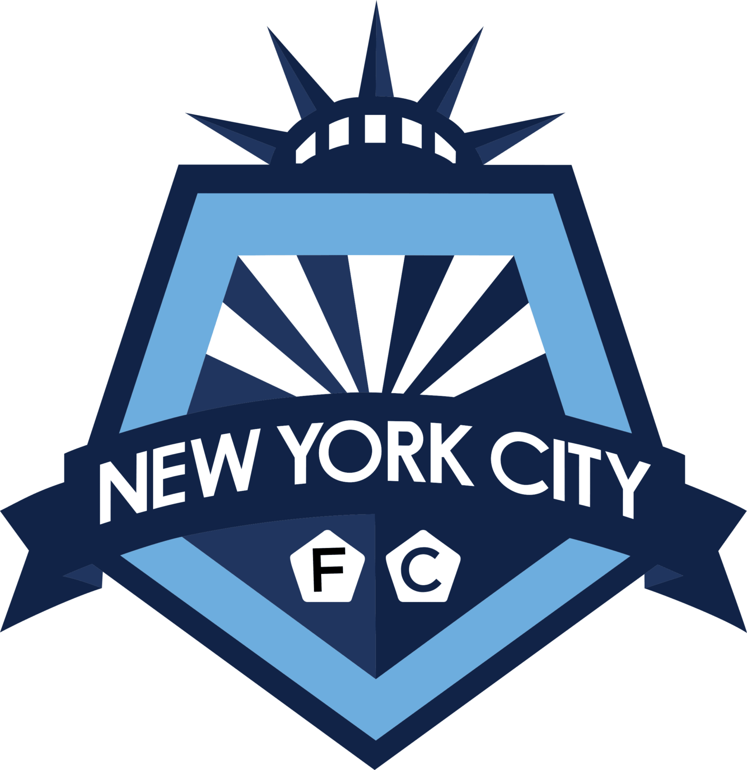 MLS New York City FC SVG, SVG Files For Silhouette, New York City FC ...