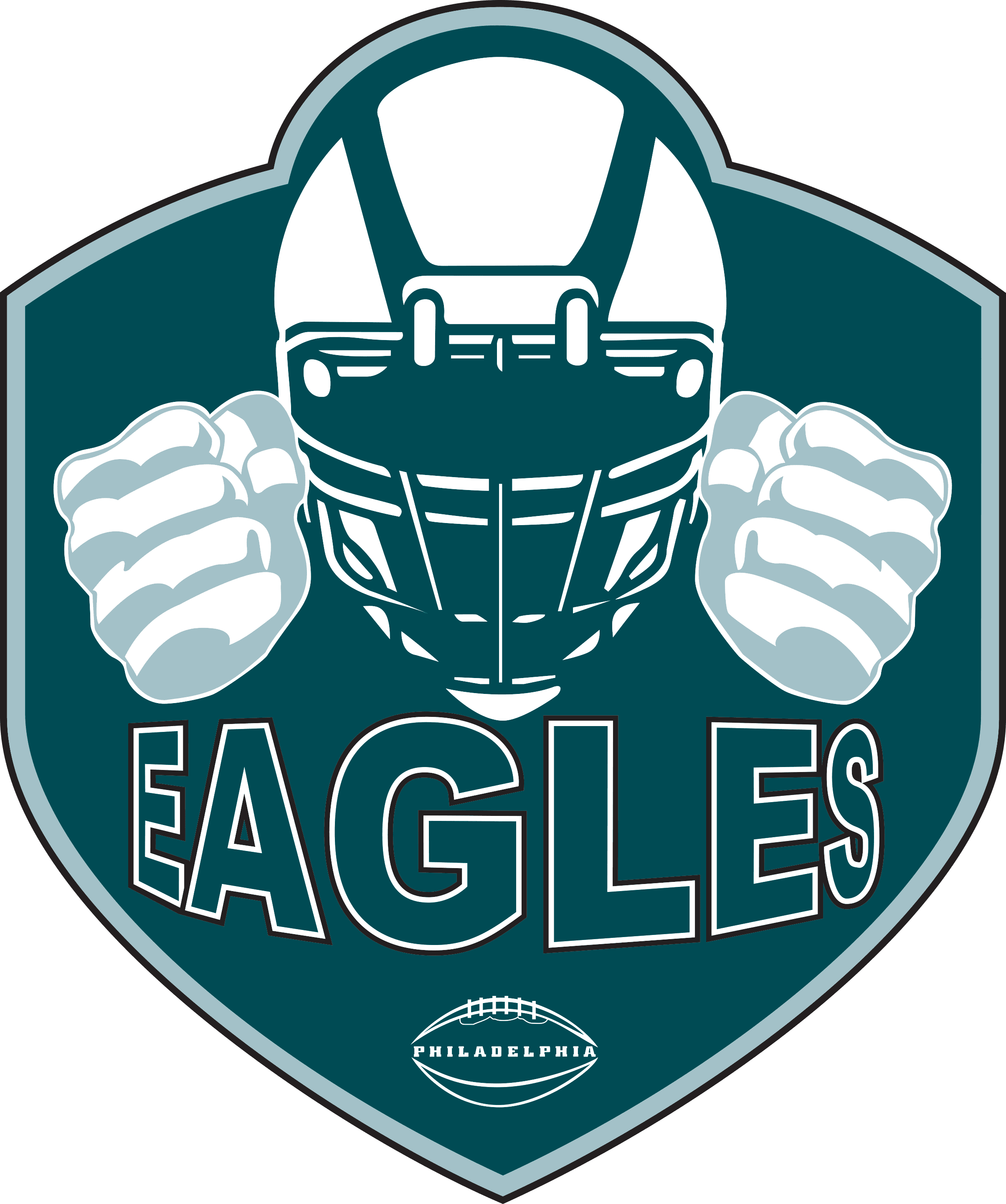 Philadelphia Eagles Love svg, nfl svg, eps, dxf, png, digital file