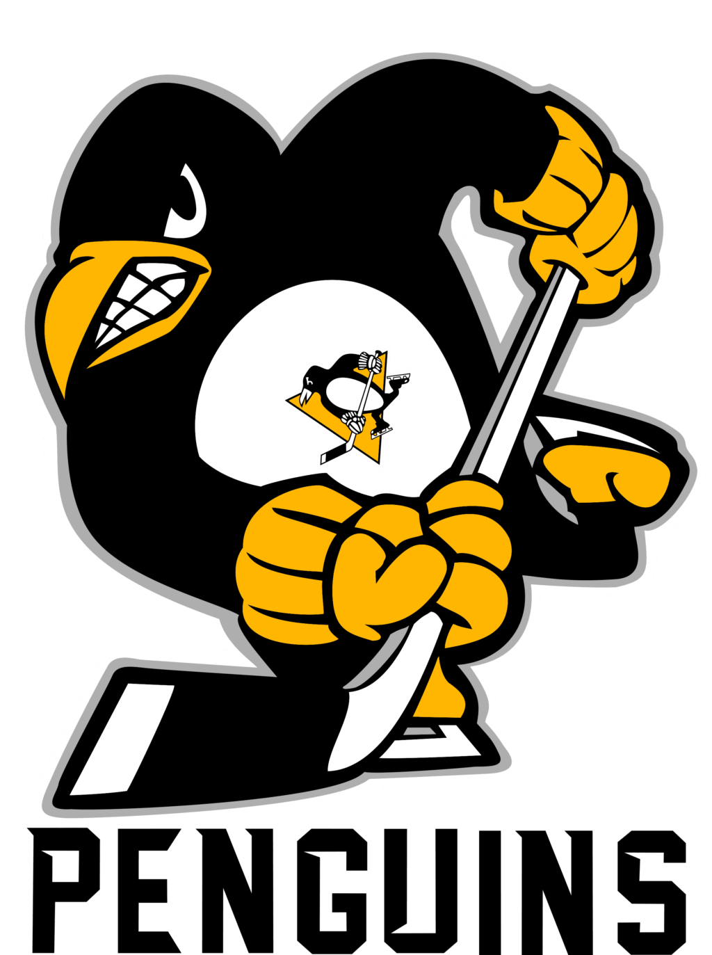 pp 10 NHL Pittsburgh Penguins, Pittsburgh Penguins SVG Vector, Pittsburgh Penguins Clipart, Pittsburgh Penguins Ice Hockey Kit SVG, DXF, PNG, EPS Instant download NHL-Files for silhouette, files for clipping.