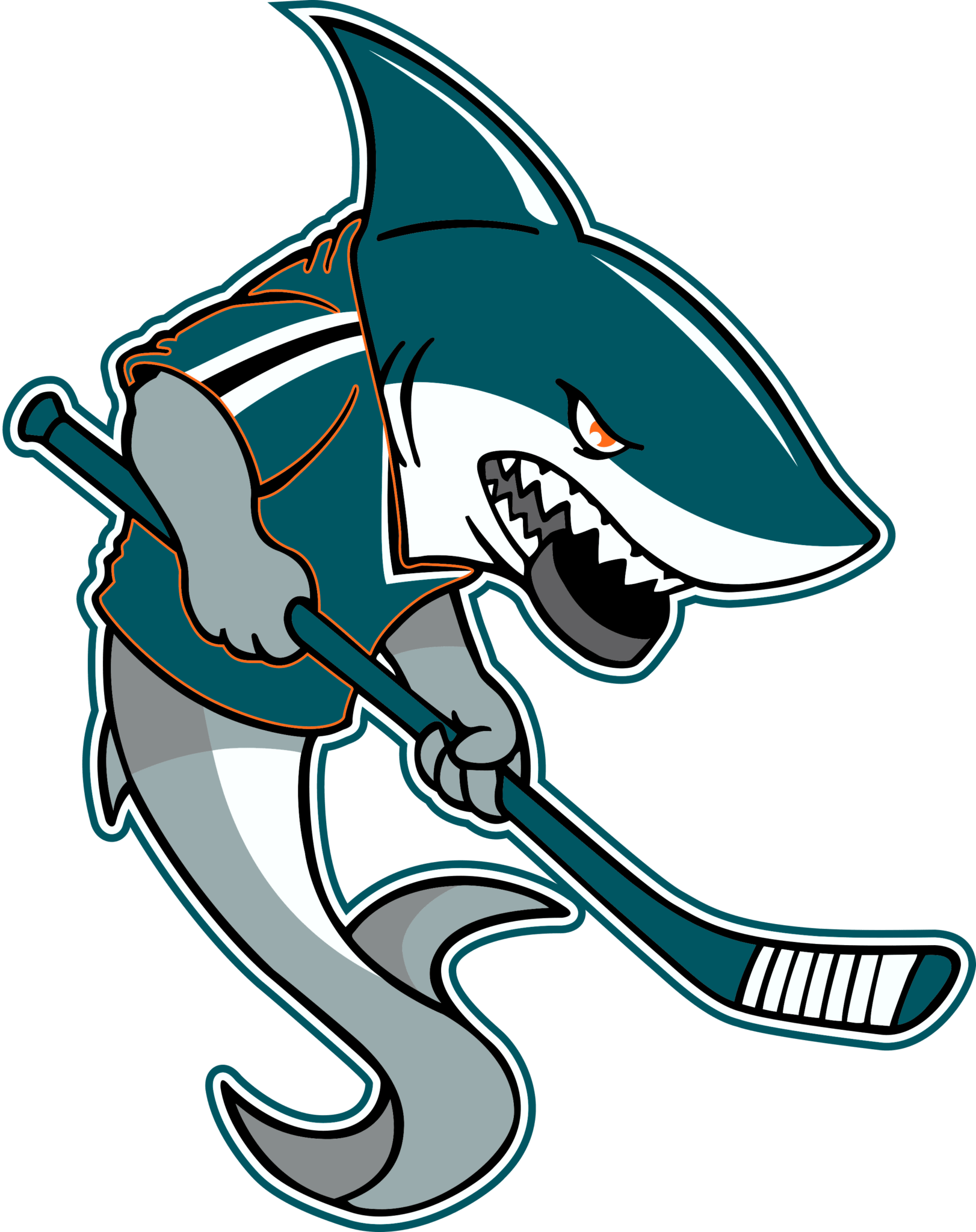 NHL San Jose Sharks, San Jose Sharks SVG Vector, San Jose Sharks ...