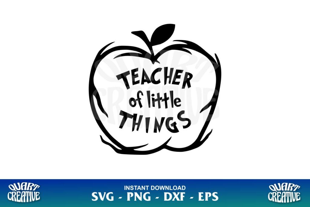teacher of little things svg Teacher Of Little Things SVG