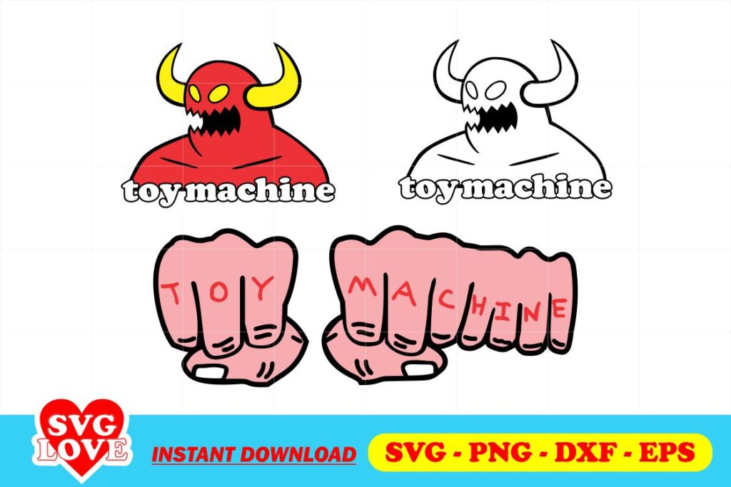 toy machine logo svg