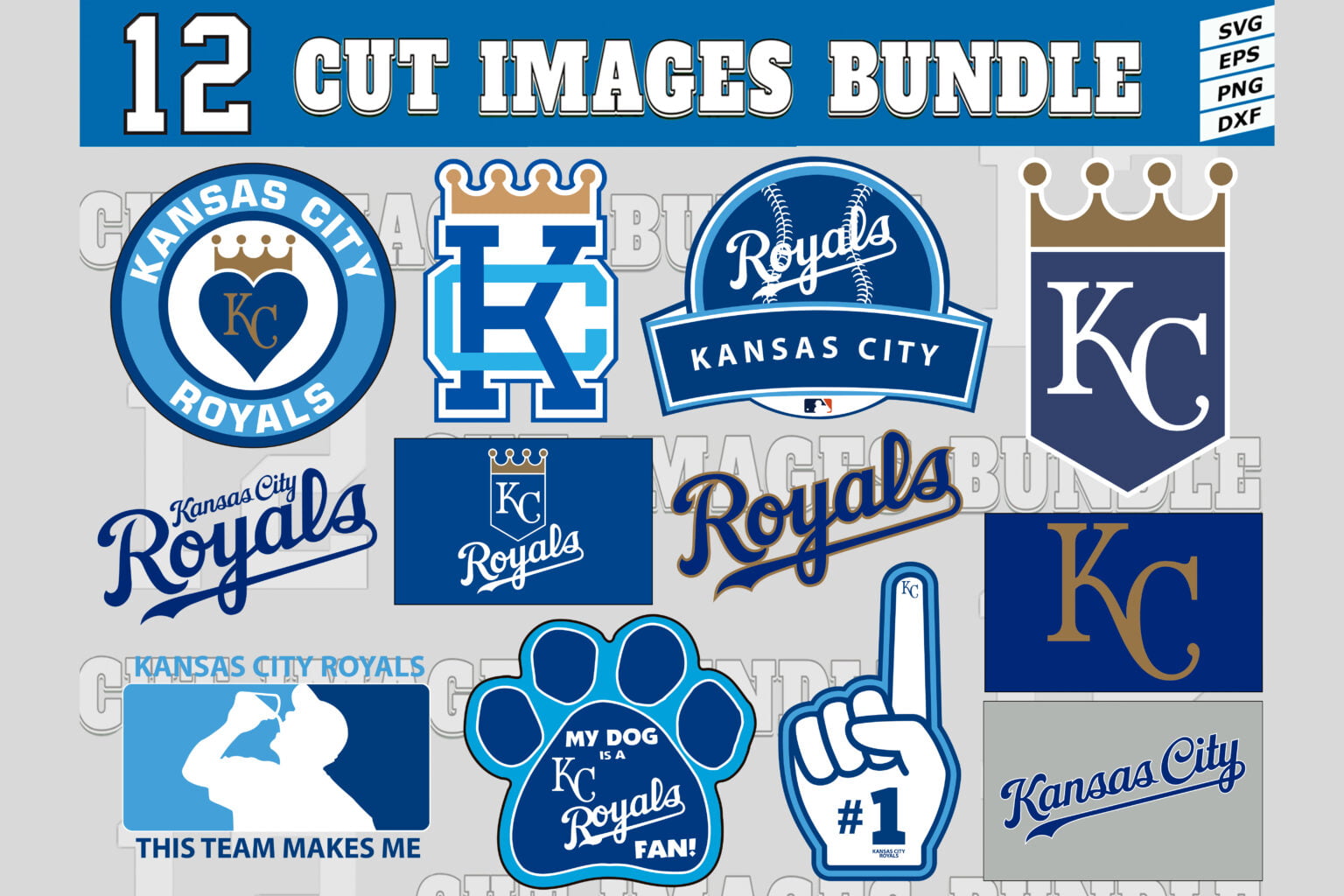 12 Styles MLB Kansas City Royals Svg, Kansas City Royals Svg, Kansas ...