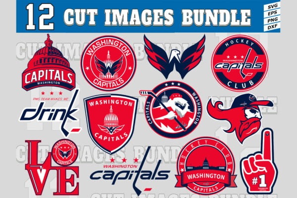 12 Styles NHL Washington Capitals Svg, Washington Capitals Svg ...