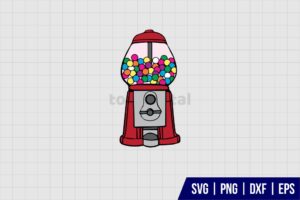 Gumball Machine SVG Files