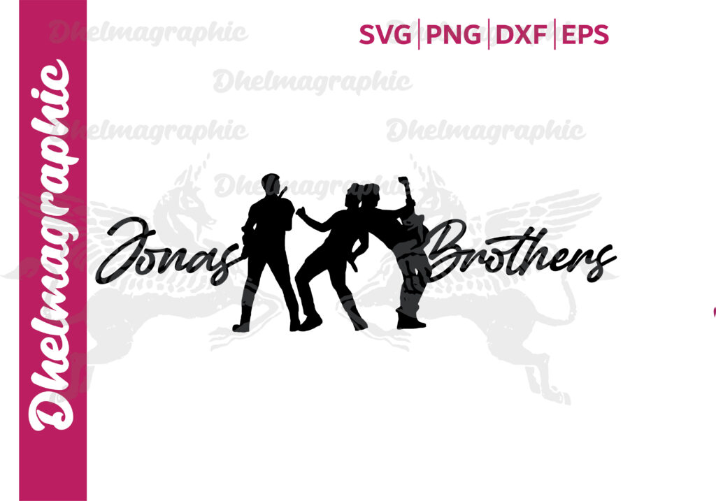 Jonas Brothers scaled Jonas Brothers SVG