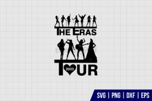 The Eras Tour Taylor Swift SVG