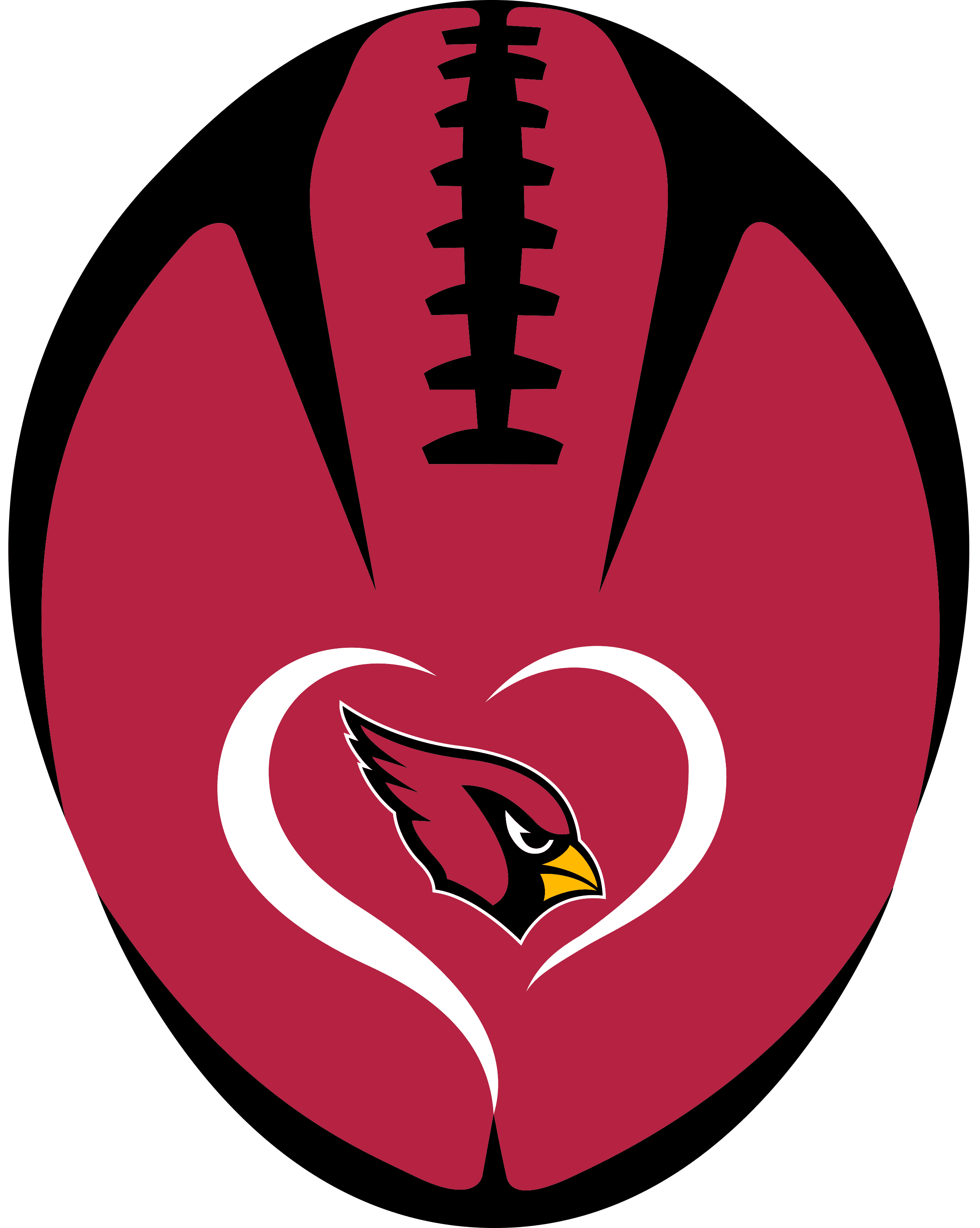 My Heart Is On That Field Arizona Cardinals, Svg Files - free svg