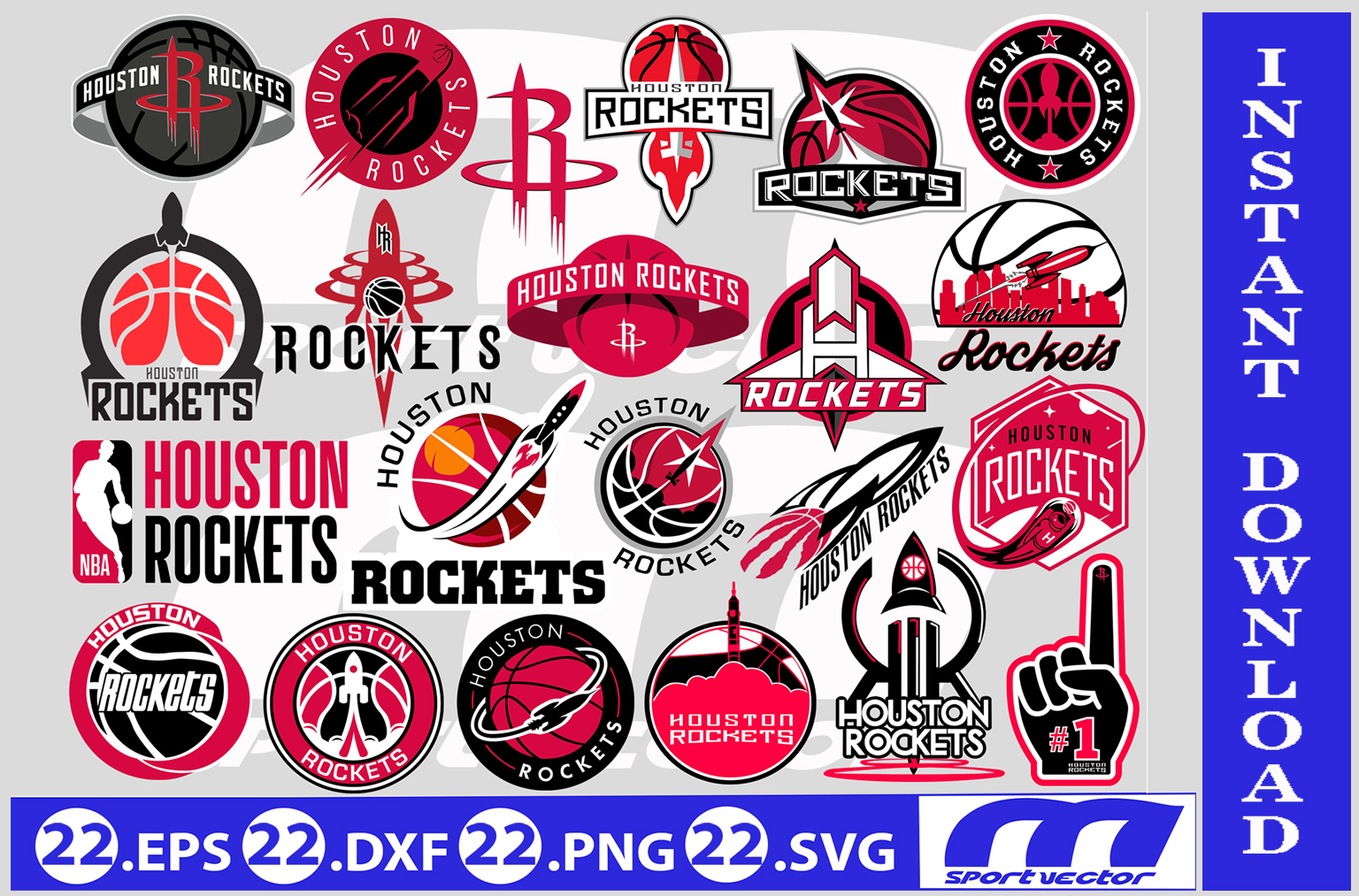 Houston Rockets Logo PNG Vectors Free Download
