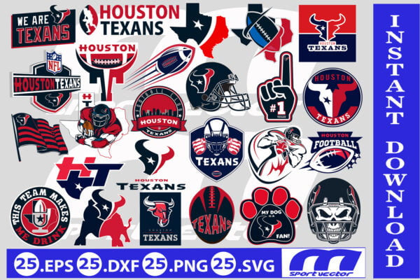 Nfl Logo Houston Texans Houston Texans Svg Vector Houston Texans