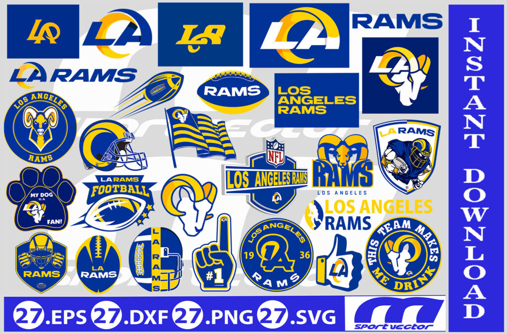 banner Gravectory Los Angeles Rams NFL Logo Los Angeles Rams, Los Angeles Rams SVG, Vector Los Angeles Rams Clipart Los Angeles Rams American Football Kit Los Angeles Rams, SVG, DXF, PNG, American Football Logo Vector Los Angeles Rams EPS download NFL-files for silhouette, Los Angeles Rams files for clipping.