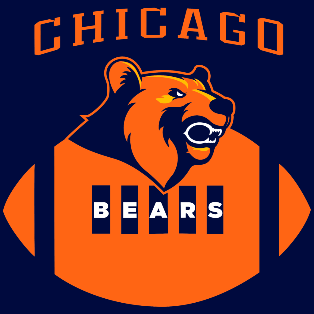 chicago bears 07 NFL Logo Chicago Bears, Chicago Bears SVG, Vector Chicago Bears Clipart Chicago Bears American Football Kit Chicago Bears, SVG, DXF, PNG, American Football Logo Vector Chicago Bears EPS download NFL-files for silhouette, Chicago Bears files for clipping.