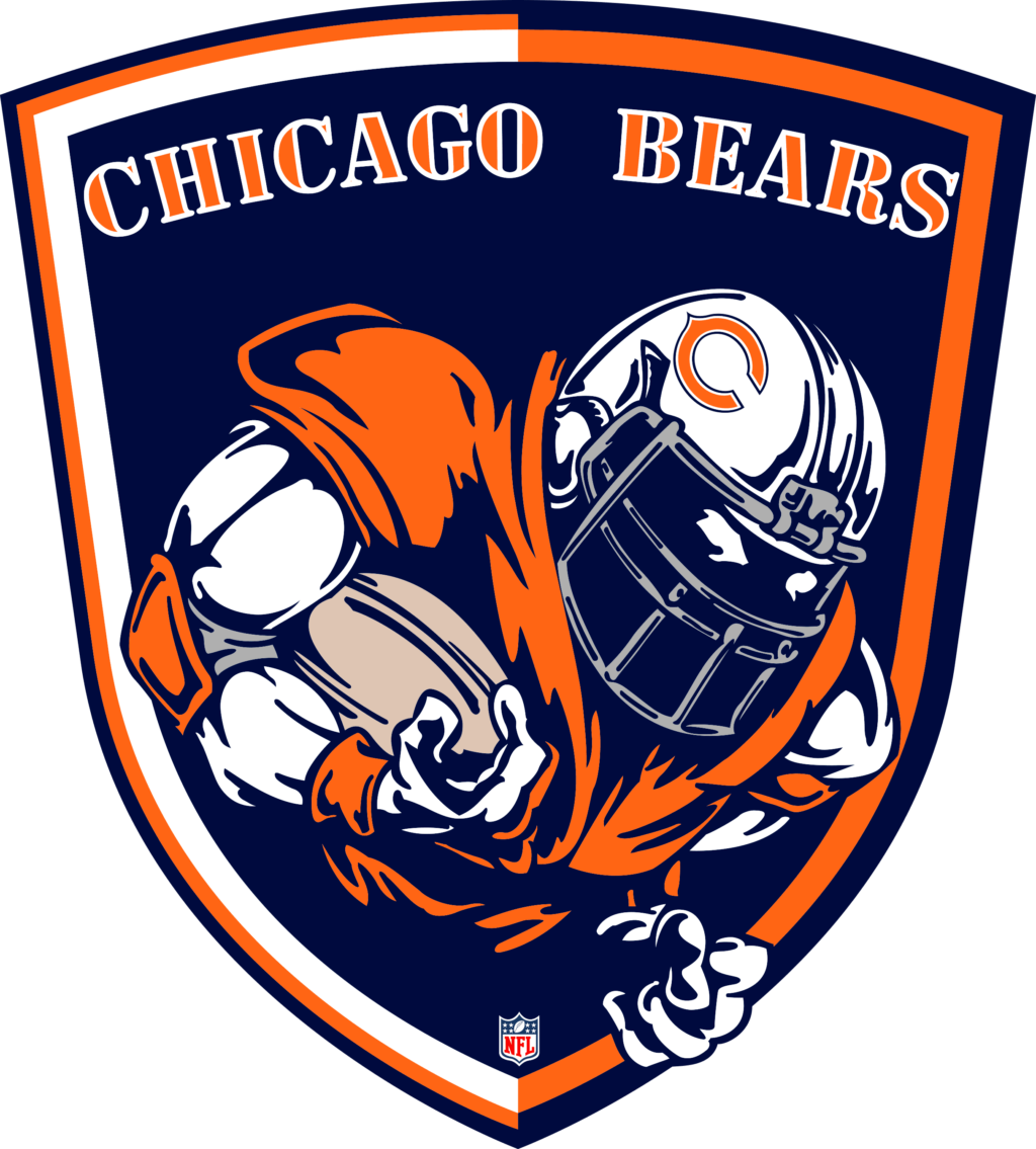 chicago bears 14 NFL Logo Chicago Bears, Chicago Bears SVG, Vector Chicago Bears Clipart Chicago Bears American Football Kit Chicago Bears, SVG, DXF, PNG, American Football Logo Vector Chicago Bears EPS download NFL-files for silhouette, Chicago Bears files for clipping.