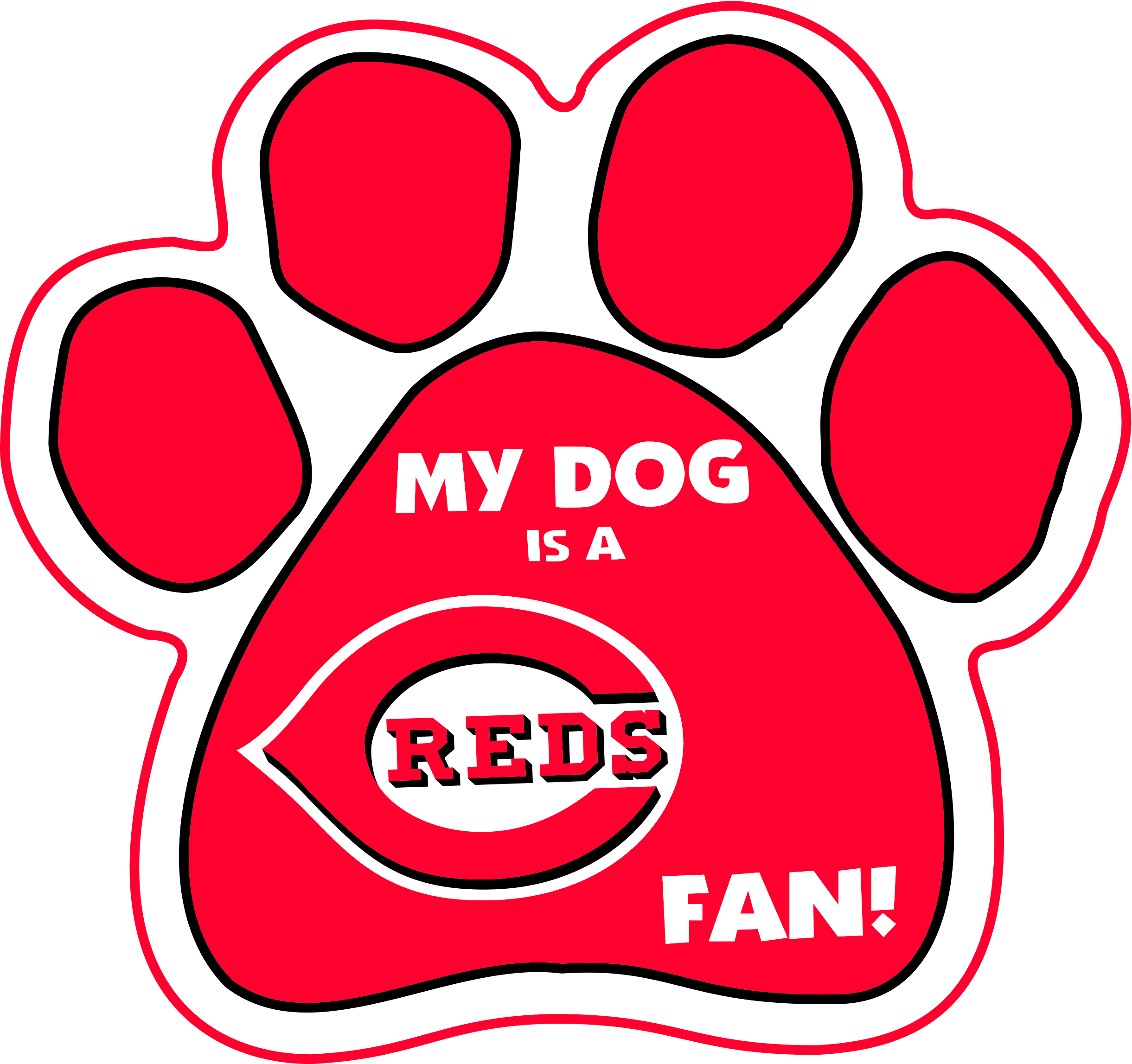 Cincinnati Reds Dog 