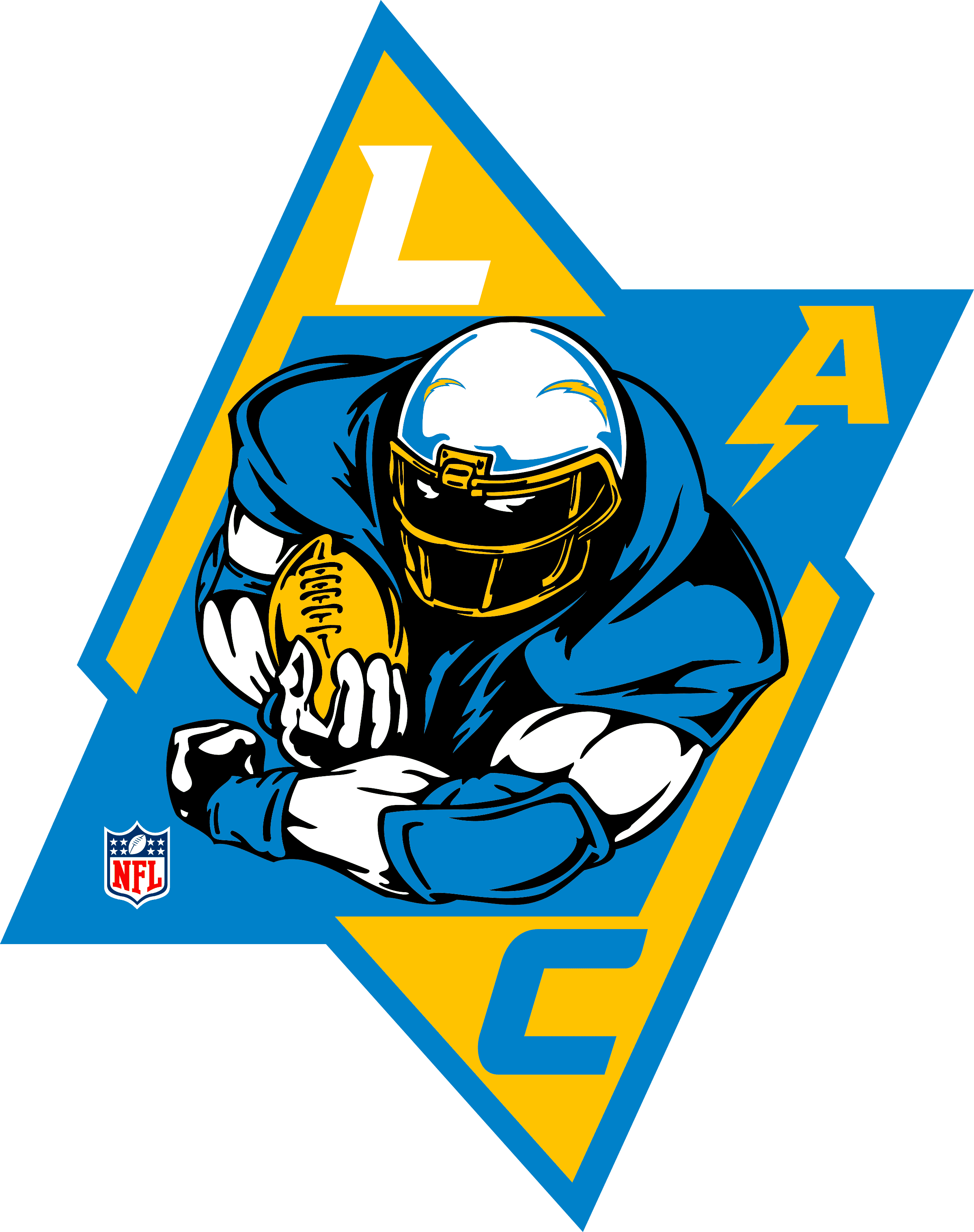 NFL Logo Los Angeles Chargers, Los Angeles Chargers SVG, Vector