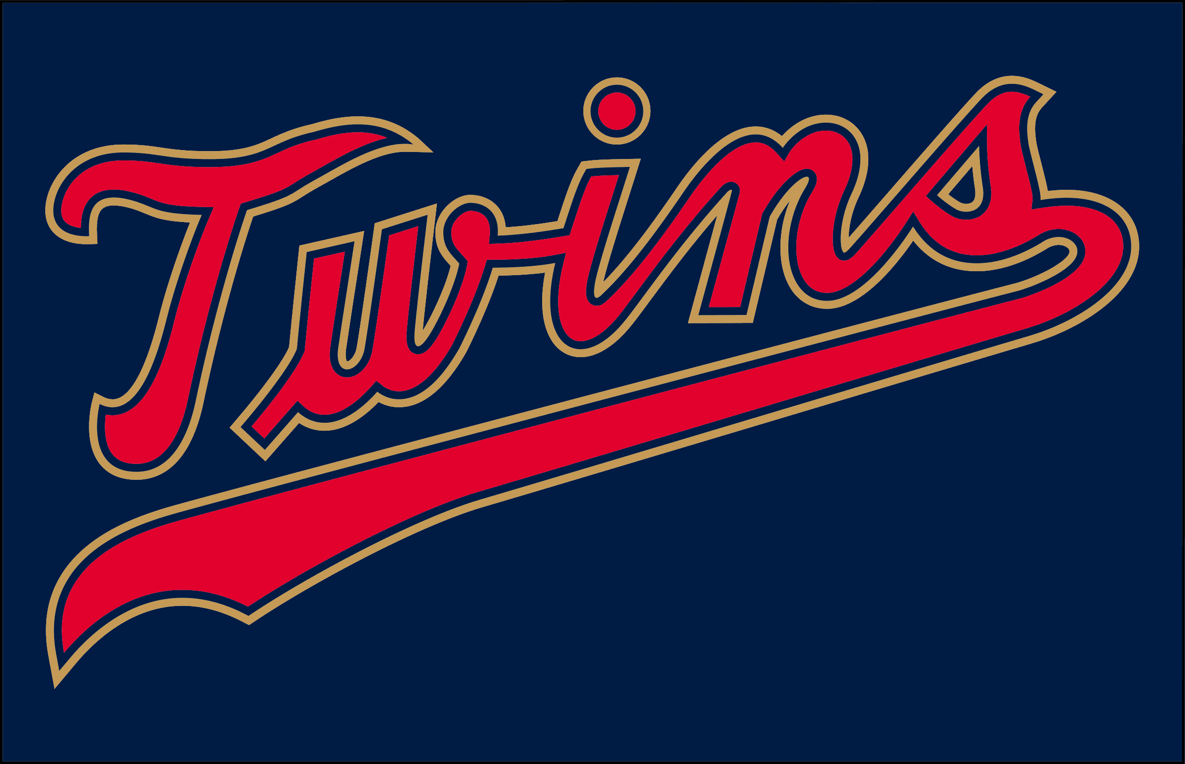 Vector logo of the Minnesota Twins Major league Baseball team. Los