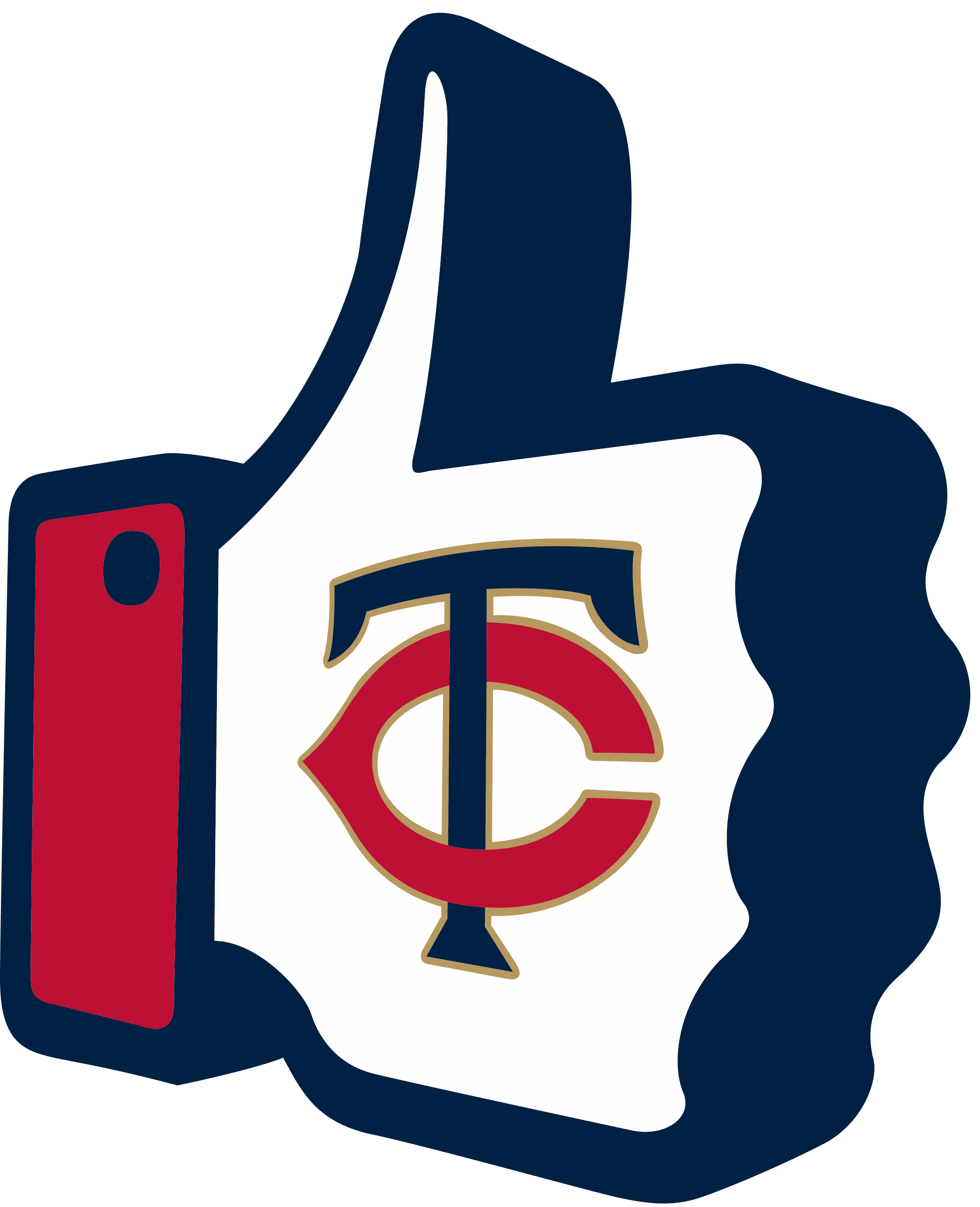 Download Red And Blue Minnesota Twins Logo Wallpaper