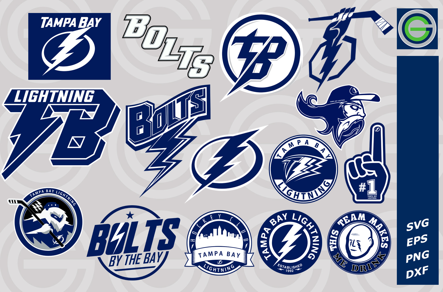 Tampa Bay Lightning Logo PNG Vector (SVG) Free Download
