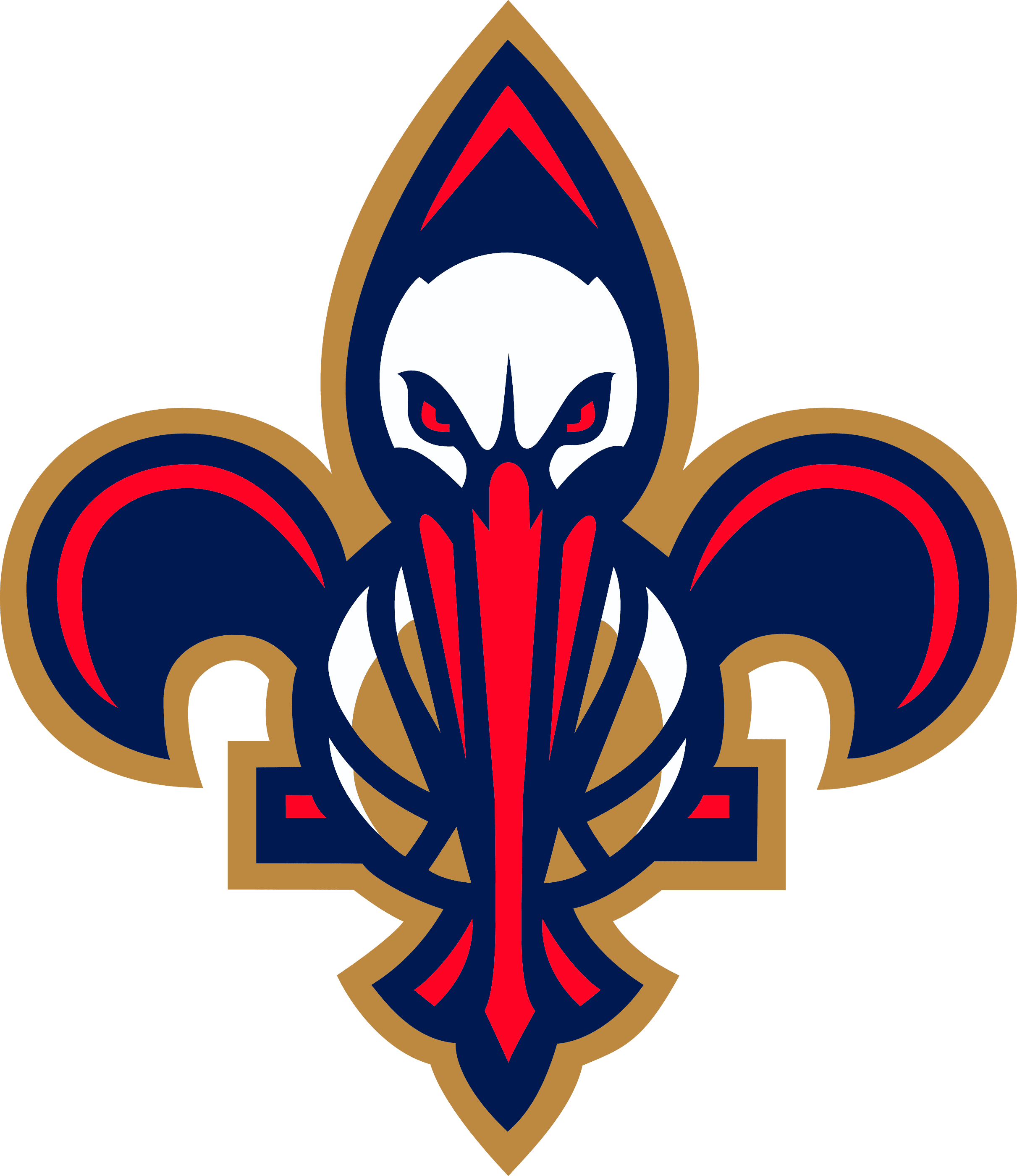 NBA New Orleans Pelicans Jibbitz™ PNG Images