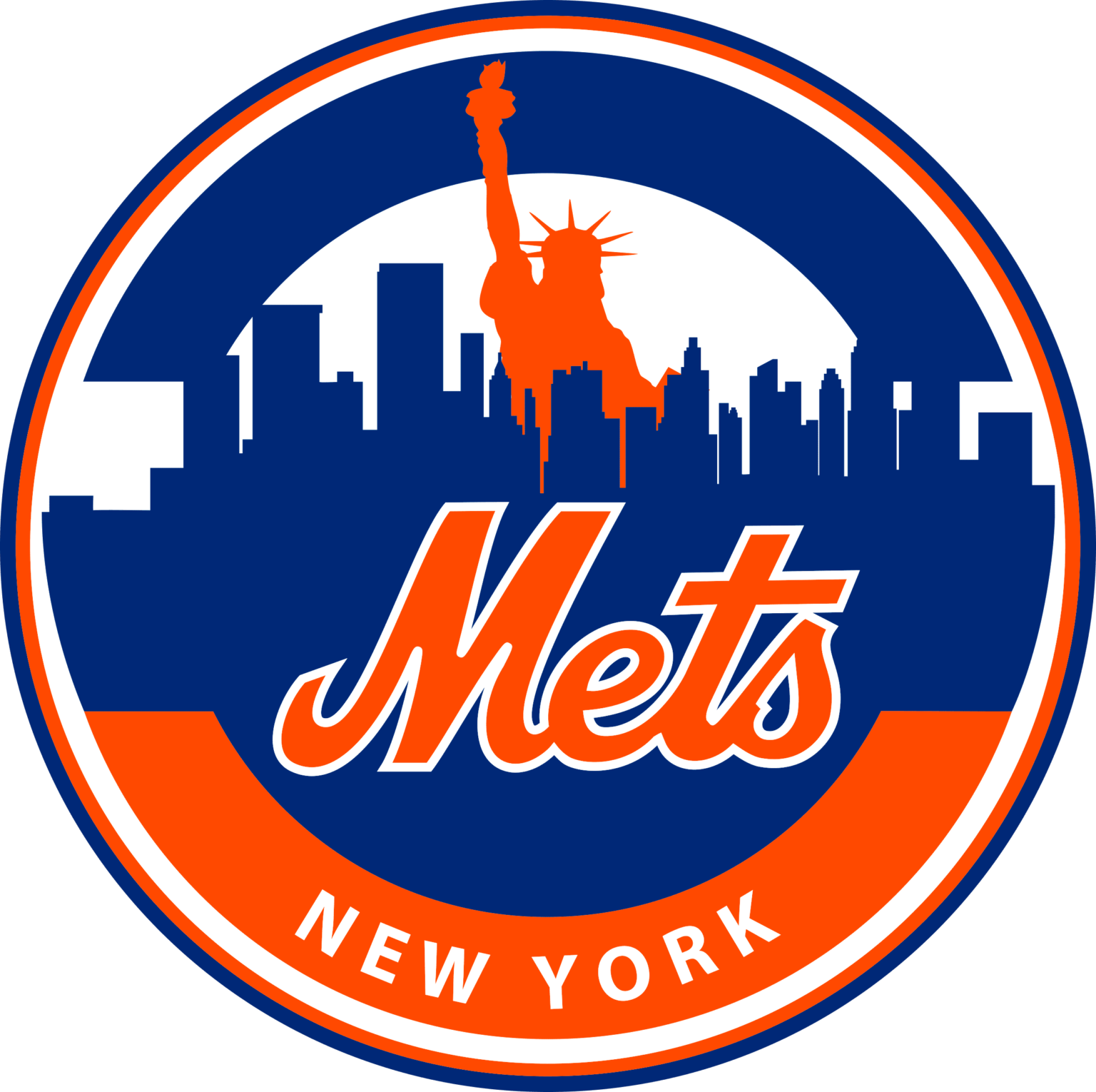 MLB Logo New York Mets, New York Mets SVG, Vector New York Mets Clipart ...