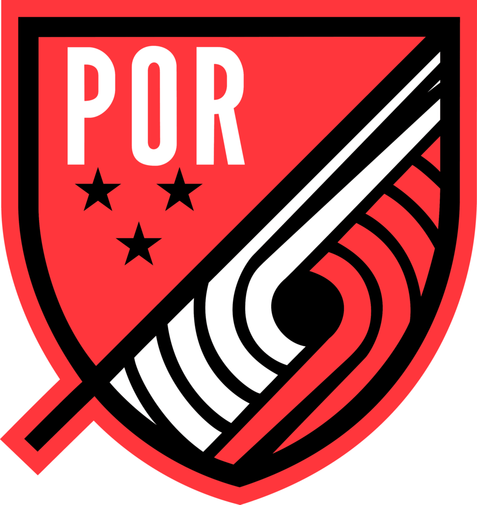 NBA Logo Portland Trail Blazres, Portland Trail Blazres SVG, Vector ...