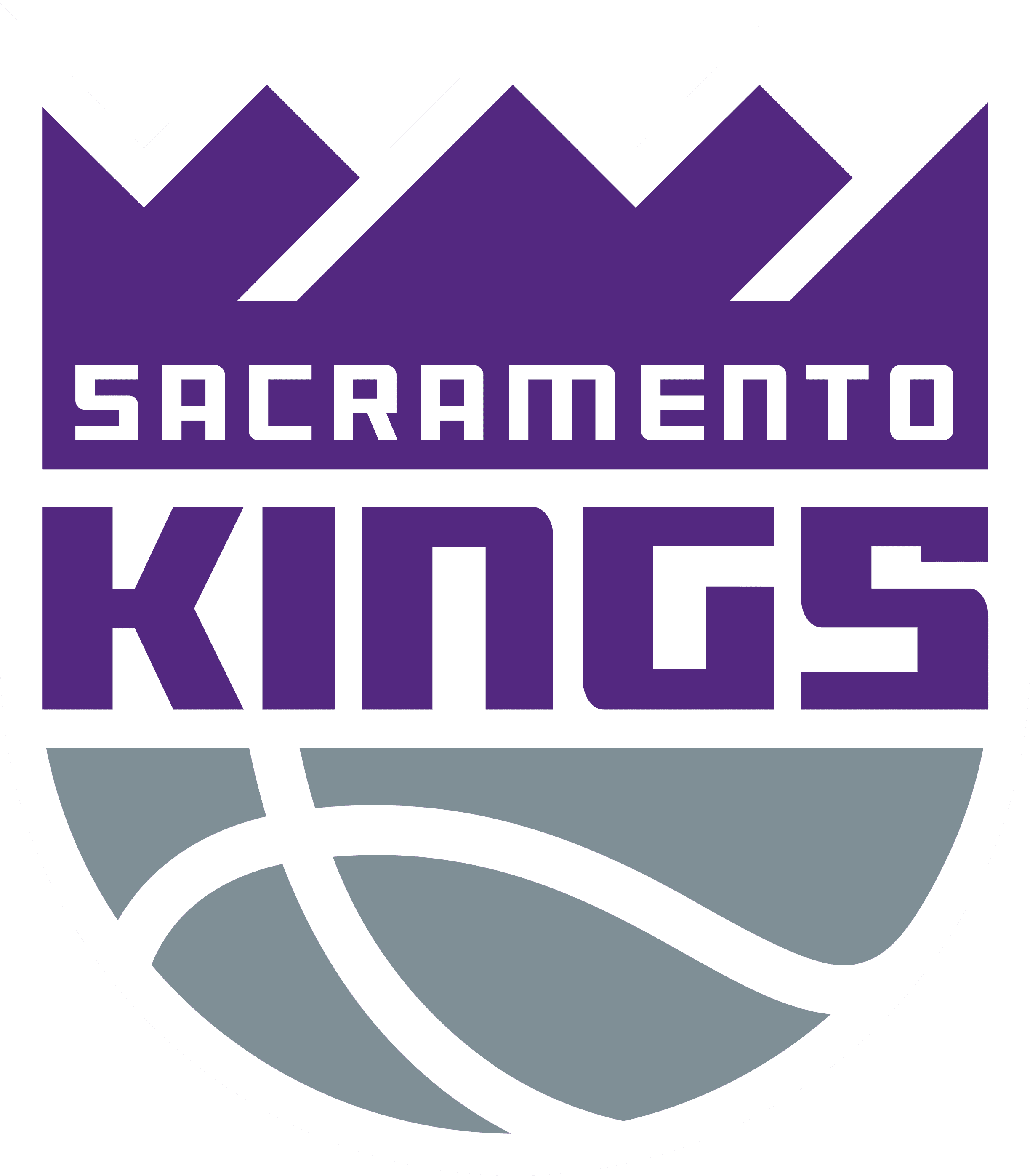 Sacramento kings city edition uniform basketball Vector Image