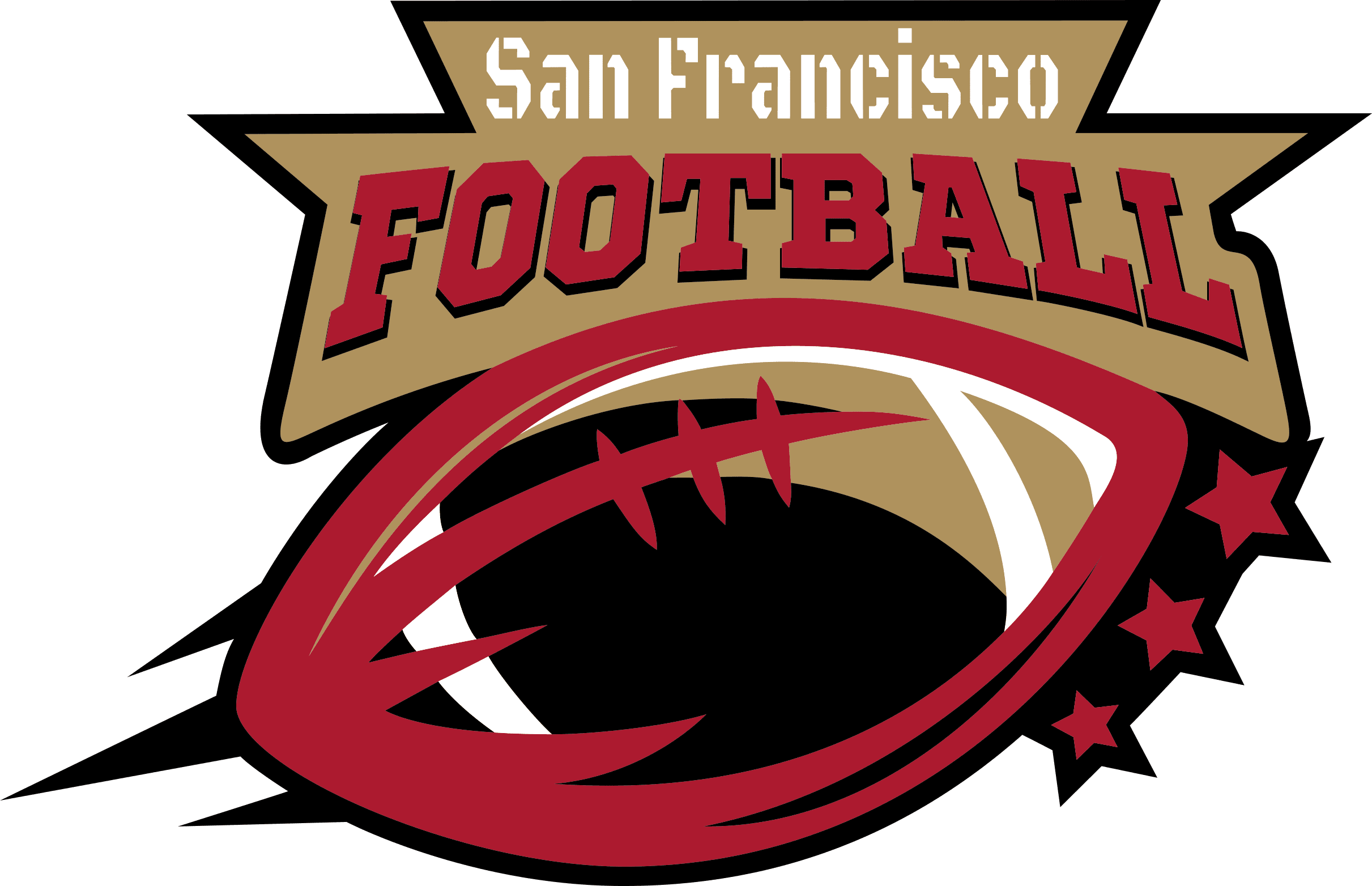 San Francisco 49ers Official NFL Football Team Logo Poster - Starline Inc.