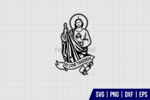Saint Judas Thaddeus SVG