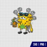 Spongebob Smoking SVG