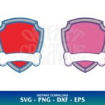 Paw Patrol Shield SVG