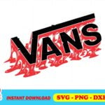 vans drip logo svg