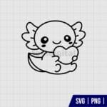 Baby Axolotl SVG