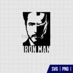 Iron Man Face SVG