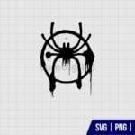 Miles Morales Spiderman Logo SVG