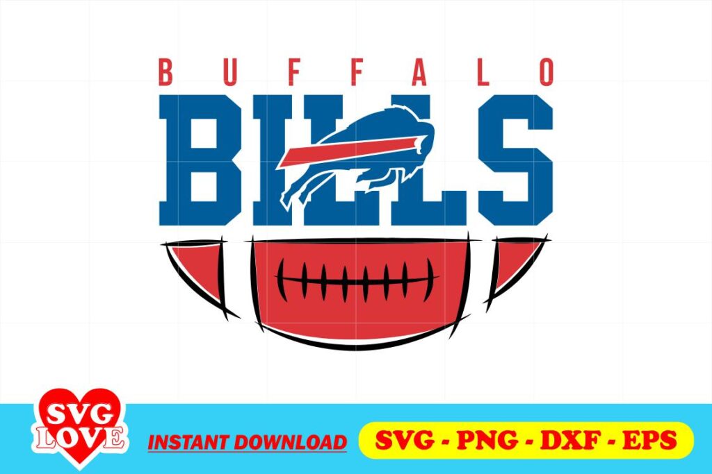 buffalo Bills Football Team SVG